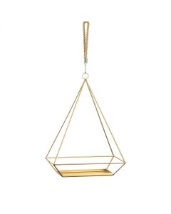 HANGING PLANT HOLDER WITH RECTANGLE BASE